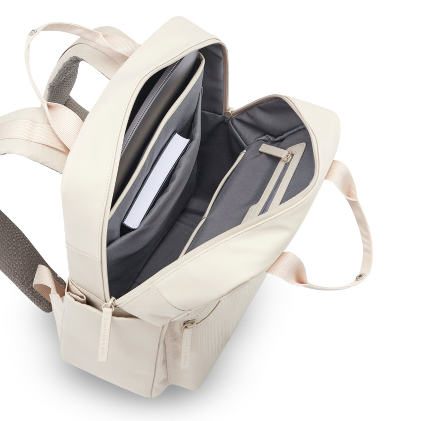 Sac à Dos Kapten & Son Mixte BERGEN PRO Beige Cloane Vannes KSD000173