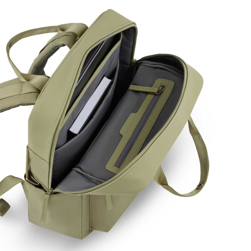 Sac à Dos Kapten & Son Mixte BERGEN PRO Vert Cloane Vannes KSD000264