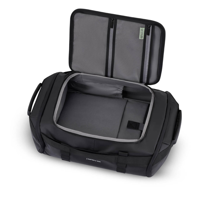 Sac à Dos / Voyage Mixte Kapten & Son LISBON DUFFLE Noir Cloane Vannes KDS291