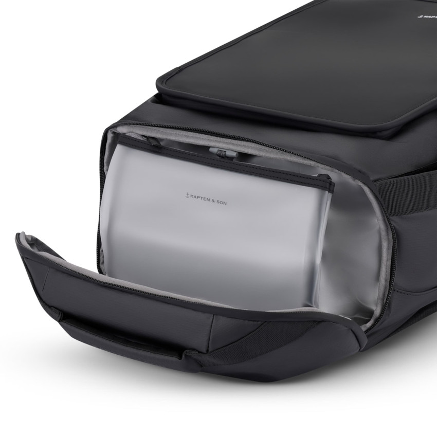Sac à Dos / Voyage Mixte Kapten & Son LISBON DUFFLE Noir Cloane Vannes KDS291