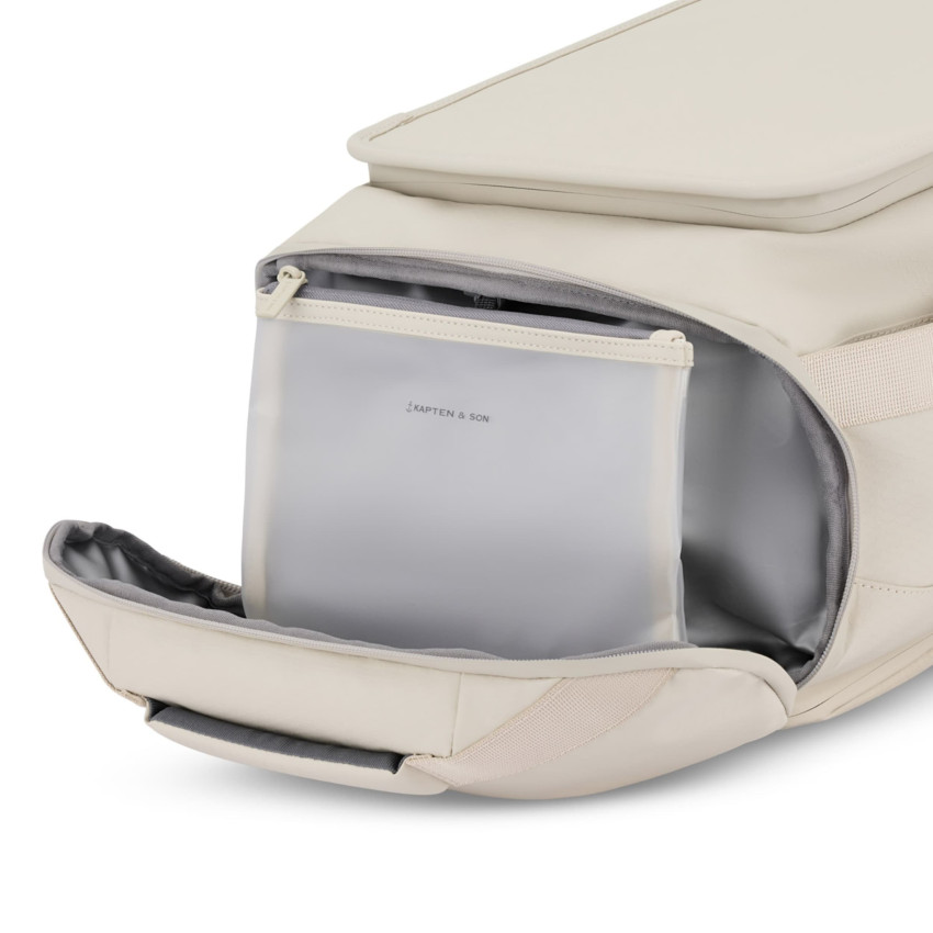 Sac à Dos / Voyage Mixte Kapten & Son LISBON DUFFLE Beige Cloane Vannes KDS295