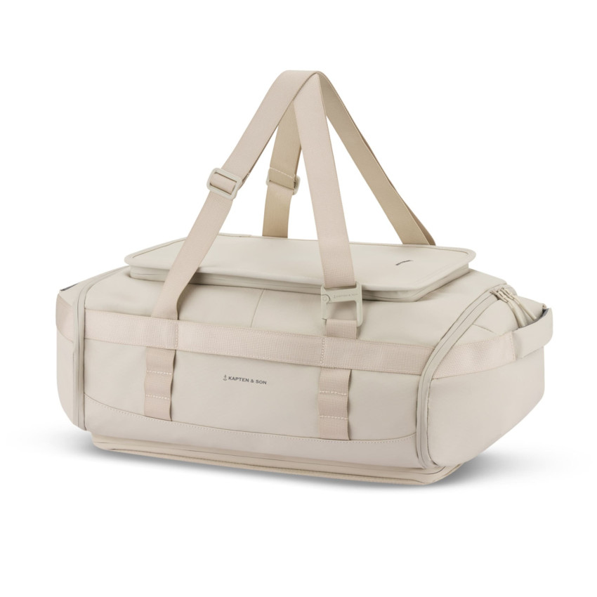 Sac à Dos / Voyage Mixte Kapten & Son LISBON DUFFLE Beige Cloane Vannes KDS295