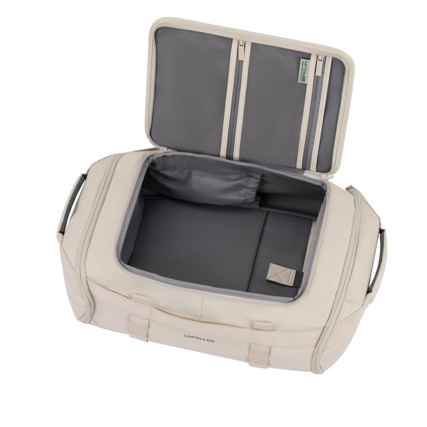 Sac à Dos / Voyage Mixte Kapten & Son LISBON DUFFLE Beige Cloane Vannes KDS295