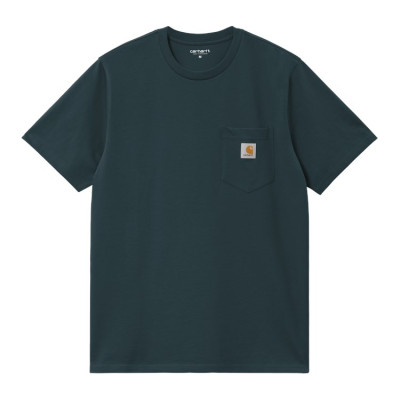 T-Shirt Homme Carhartt wip POCKET Vert Foncé Cloane Vannes