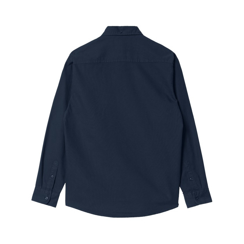 Chemise ML Carhartt Wip Homme BOLTON Bleu Marine Cloane Vannes I030238