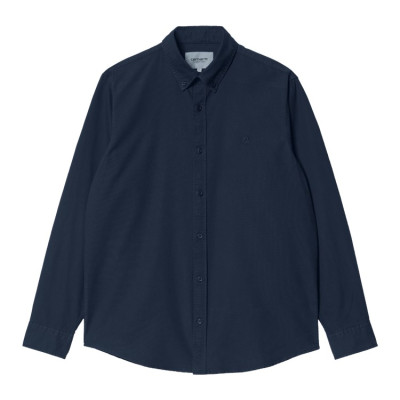 Chemise ML Carhartt Wip Homme BOLTON Bleu Marine Cloane Vannes I030238