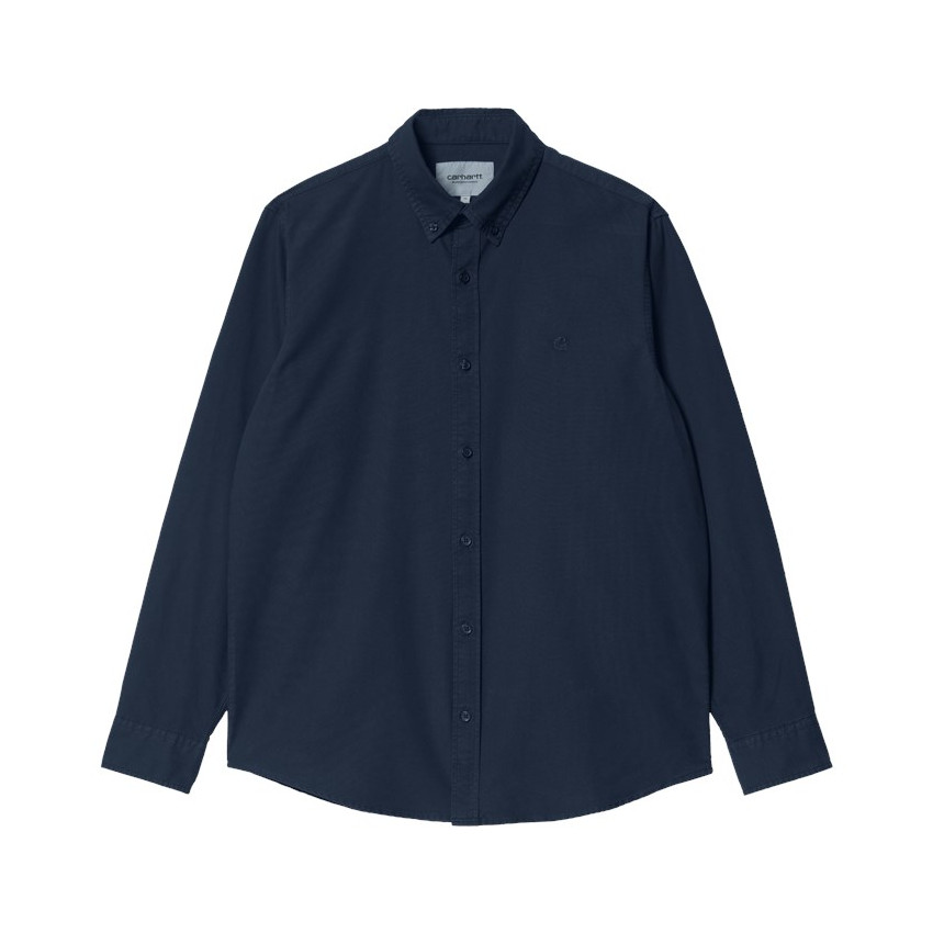 Chemise ML Carhartt Wip Homme BOLTON Bleu Marine Cloane Vannes I030238
