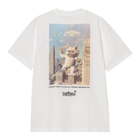 T-Shirt Carhartt Wip Femme WIPTOPIA Blanc Cloane Vannes I035496