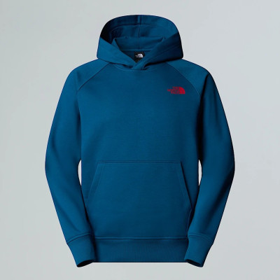 Sweat à Capuche Homme The North Face RAGLAN BOX Bleu Cloane Vannes NF0A89F9 F9T KY4