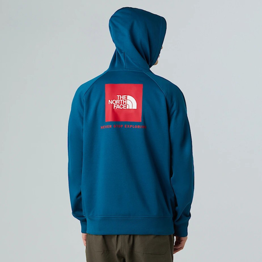 Sweat à Capuche Homme The North Face RAGLAN BOX Bleu Cloane Vannes NF0A89F9 F9T KY4