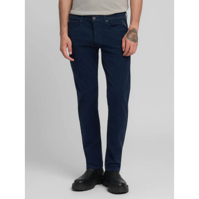 Pantalon en Velours Replay Homme GROOVER Bleu Marine Cloane Vannes MA972 8442795