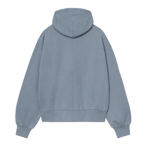 Sweat à Capuche Carhartt Wip Zippé Femme CASEY Bleu Cloane Vannes I032642 39X