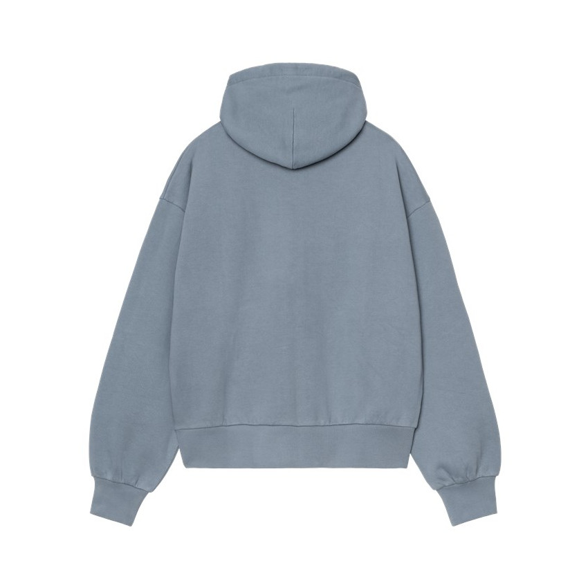 Sweat à Capuche Carhartt Wip Zippé Femme CASEY Bleu Cloane Vannes I032642 39X