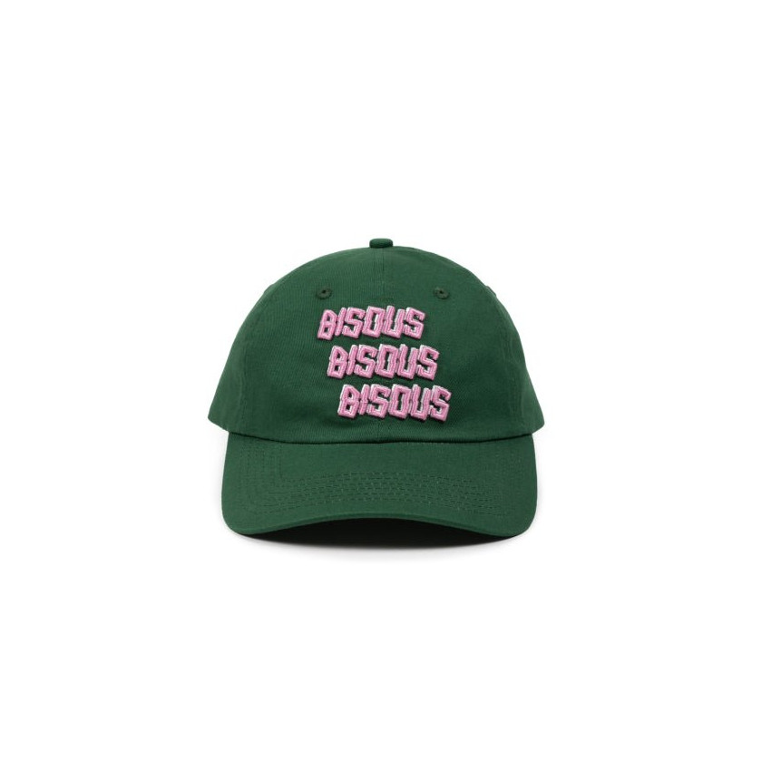 Casquette Bisous Skateboards Homme BISOUS X3 Vert Foncé Cloane Vannes