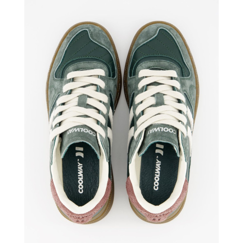 Baskets Coolway Homme GOAL Vert Cloane Vannes