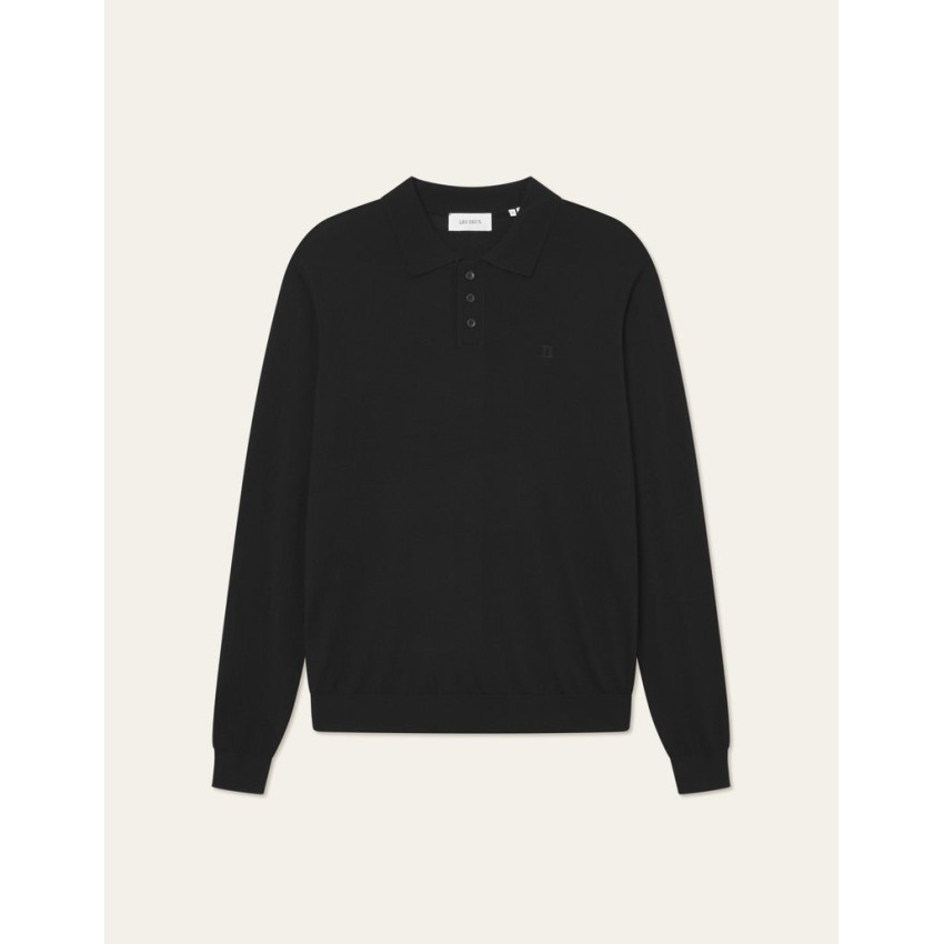 Polo ML Homme Les Deux GREYSON Noir Cloane Vannes