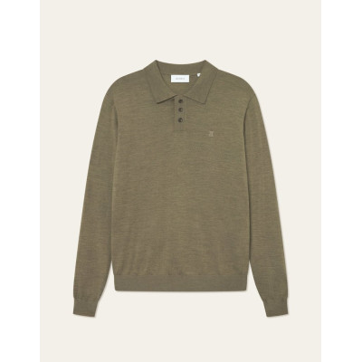 Polo ML Homme Les Deux GREYSON Kaki Cloane Vannes