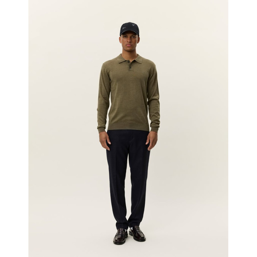 Polo ML Homme Les Deux GREYSON Kaki Cloane Vannes