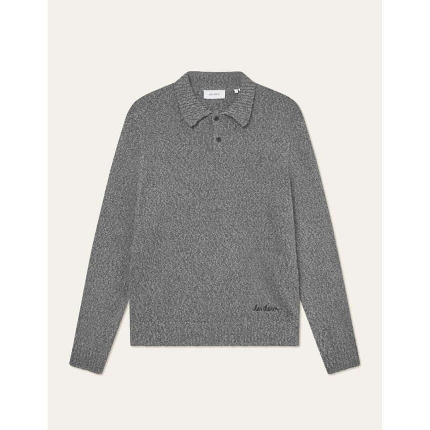 Polo ML Homme Les Deux BILLY MOULINE Anthracite Cloane Vannes