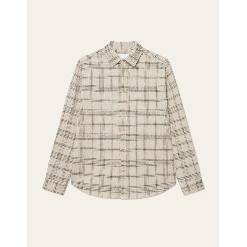 Chemise Homme Les Deux KASH CHECK Beige Cloane Vannes 1000557 815
