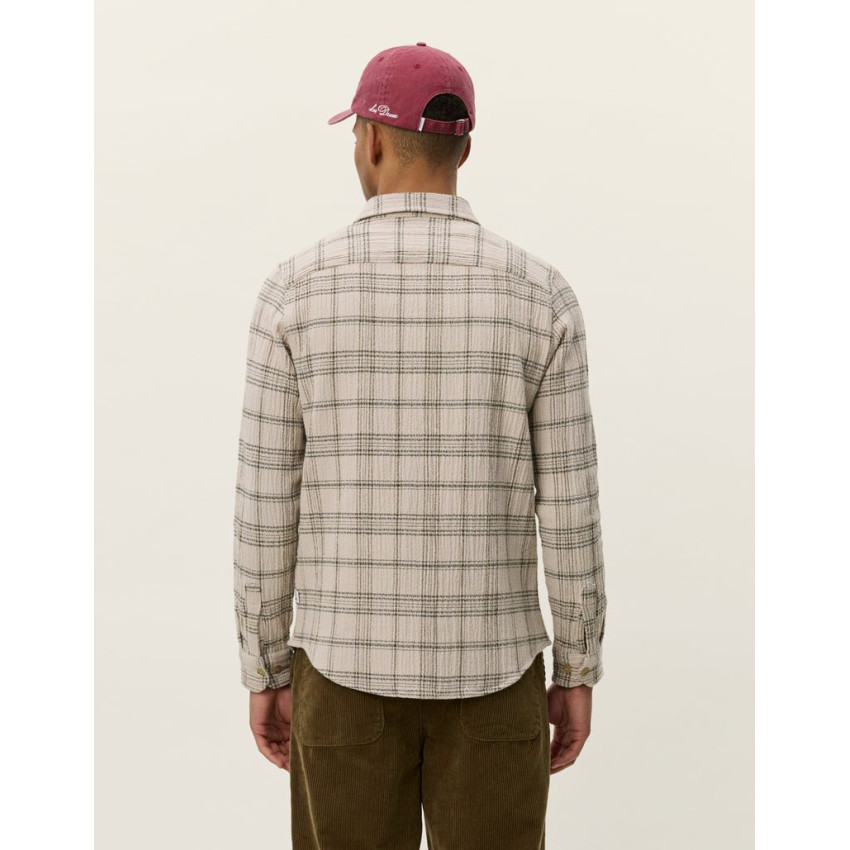 Chemise Homme Les Deux KASH CHECK Beige Cloane Vannes 1000557 815