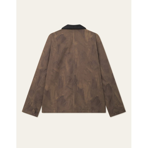 Manteau Homme Les Deux MONTANA AOP Marron Cloane Vannes 1000374 826