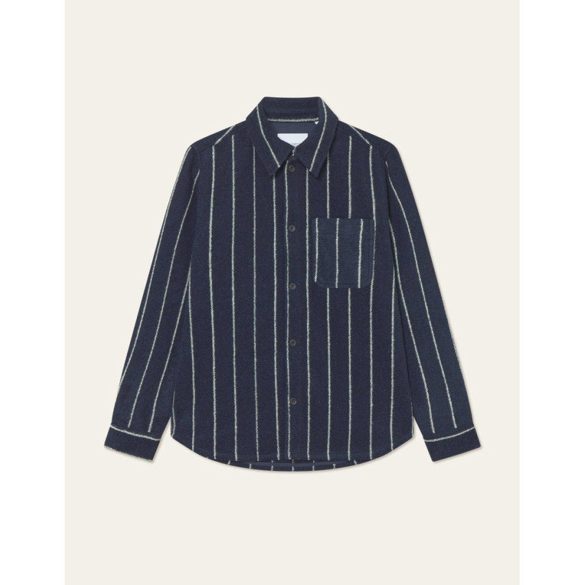 Surchemise Homme Les Deux LENNON Bleu Marine Cloane Vannes 1000558 460