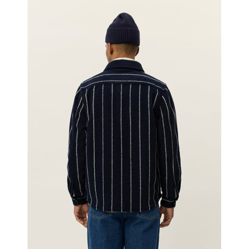 Surchemise Homme Les Deux LENNON Bleu Marine Cloane Vannes 1000558 460