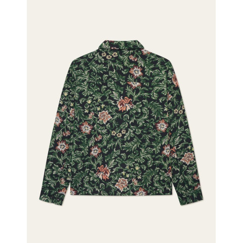 Veste Les Deux Homme JAIDEN FLOWER Vert Cloane Vannes 1000585 100