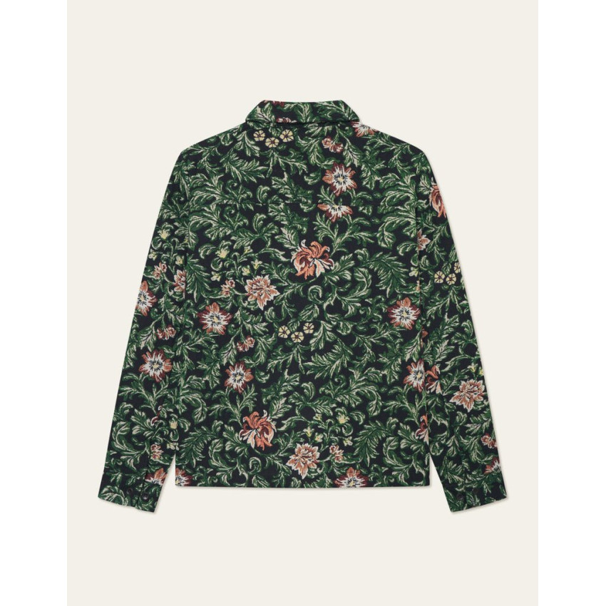 Veste Les Deux Homme JAIDEN FLOWER Vert Cloane Vannes 1000585 100