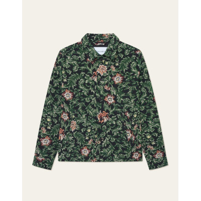 Veste Les Deux Homme JAIDEN FLOWER Vert Cloane Vannes 1000585 100