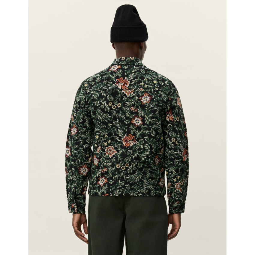 Veste Les Deux Homme JAIDEN FLOWER Vert Cloane Vannes 1000585 100