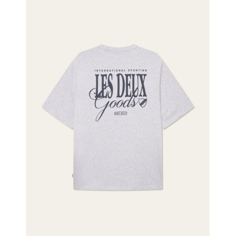 T-Shirt Les Deux Homme GOODS Gris Clair Cloane Vannes 1000501
