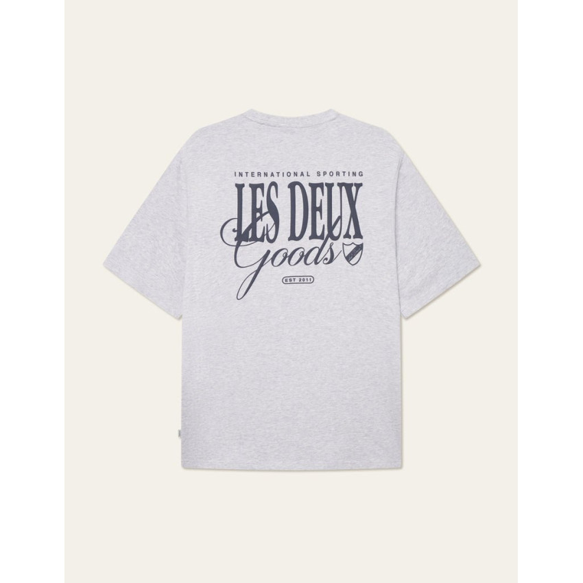 T-Shirt Les Deux Homme GOODS Gris Clair Cloane Vannes 1000501