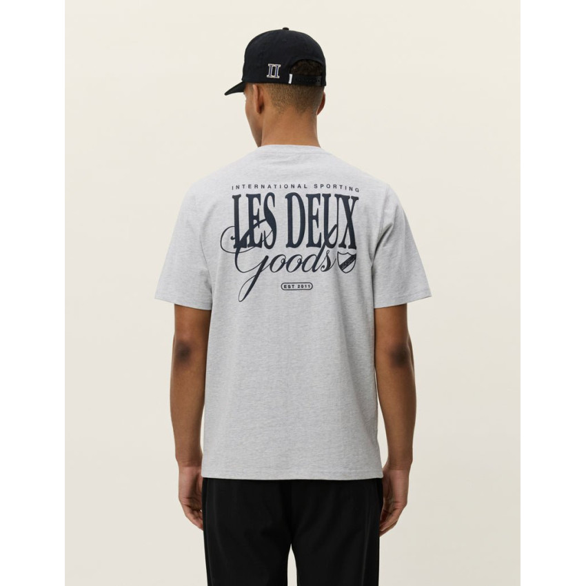 T-Shirt Les Deux Homme GOODS Gris Clair Cloane Vannes 1000501