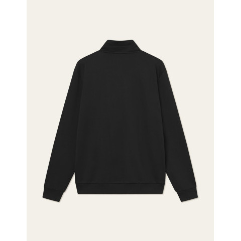 Sweat Demi Zip Les Deux Homme CREW Noir Cloane Vannes 1000898 100