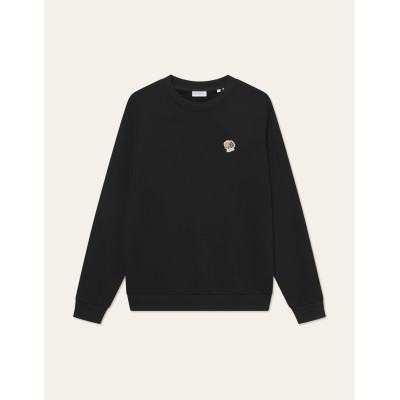 Sweat Homme Les Deux FELIPE PATCH Noir Cloane Vannes 1000389 100