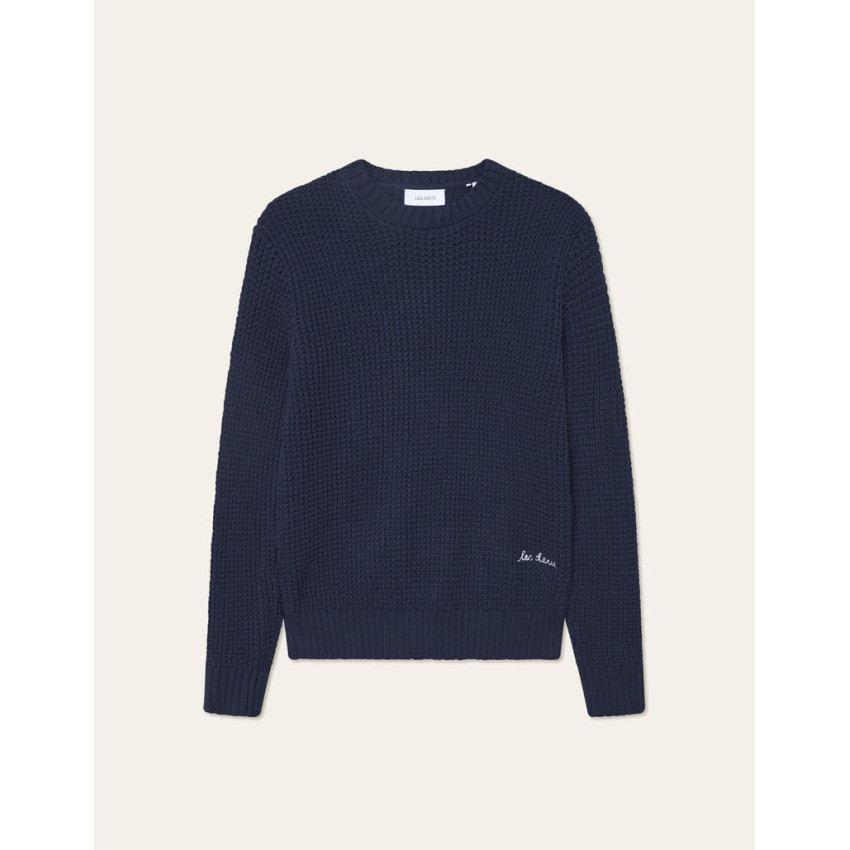 Pull Homme Les Deux ALVIN Bleu Marine Cloane Vannes 1000570 460