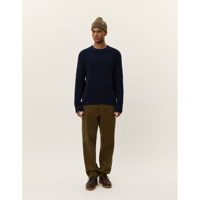 Pull Homme Les Deux ALVIN Bleu Marine Cloane Vannes 1000570 460