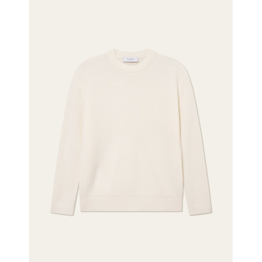 Pull Les Deux Homme EDDIE Ecru Cloane Vannes 1000471 215