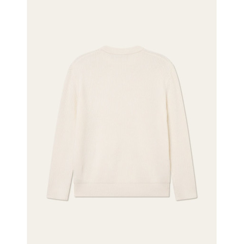 Pull Les Deux Homme EDDIE Ecru Cloane Vannes 1000471 215