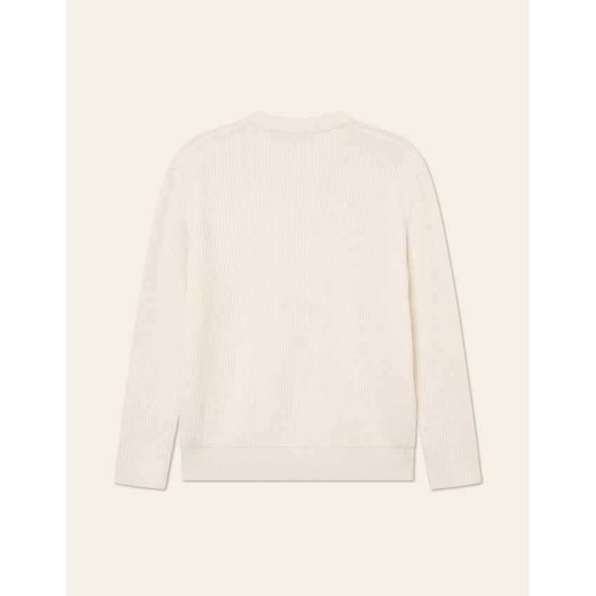 Pull Les Deux Homme EDDIE Ecru Cloane Vannes 1000471 215