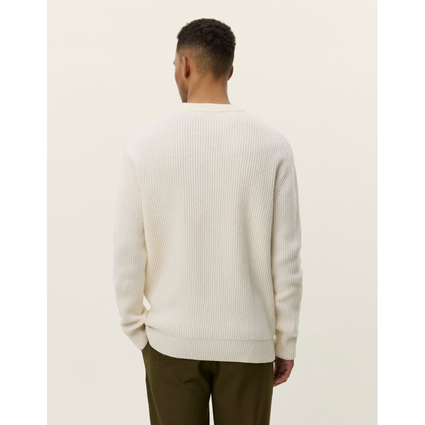 Pull Les Deux Homme EDDIE Ecru Cloane Vannes 1000471 215