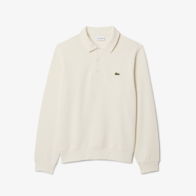 Sweat Homme Lacoste COL POLO Ecru Cloane Vannes SH5781