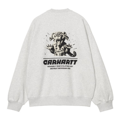 Sweat Homme Carhartt Wip WIPTOPIA Gris Clair Cloane Vannes I035644