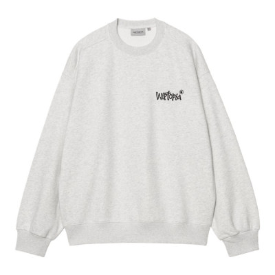 Sweat Homme Carhartt Wip WIPTOPIA Gris Clair Cloane Vannes I035644