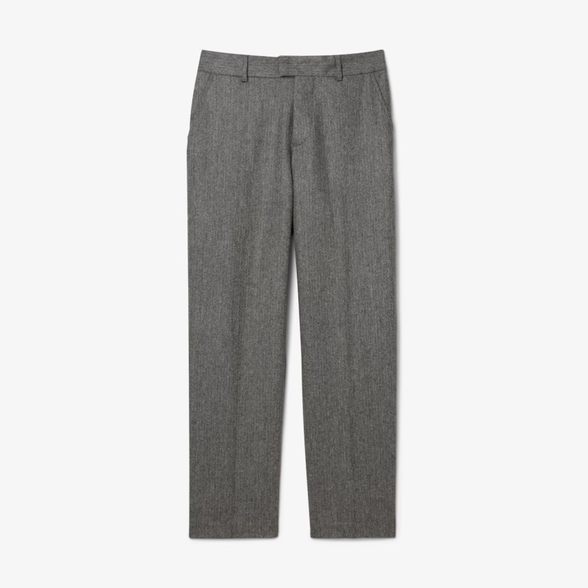 Pantalon Chino Lacoste Homme CHEVRONS Gris Cloane Vannes HH5728 UWC