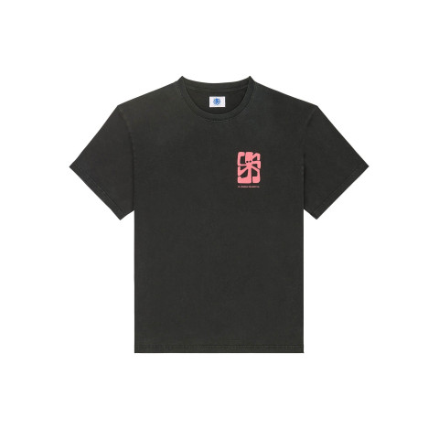 T-Shirt Homme Jonsen Island THE ARTIST Noir Délavé Cloane Vannes