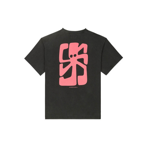 T-Shirt Homme Jonsen Island THE ARTIST Noir Délavé Cloane Vannes