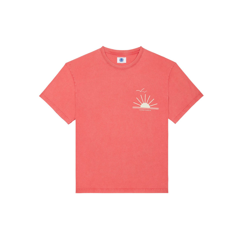 T-Shirt Homme Jonsen Island ALL INCLUSIVE Rouge Cloane Vannes
